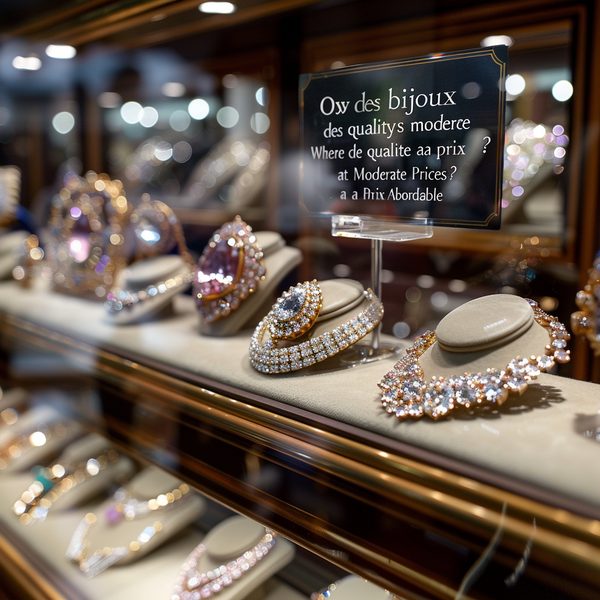 Où acheter des bijoux de qualité à prix modéré ?