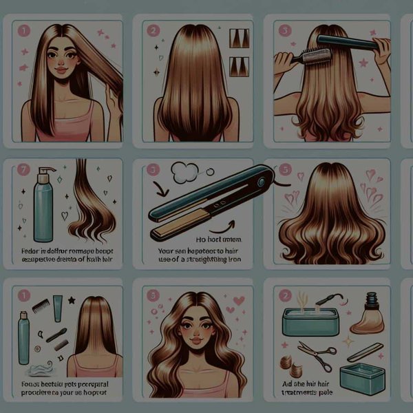 Comment réparer les dommages causés par une utilisation excessive du fer à lisser?